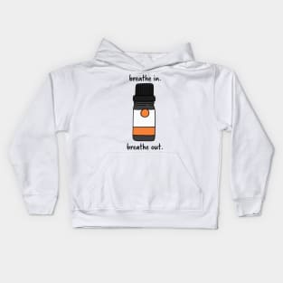 Orange Essential Oil Kids Hoodie